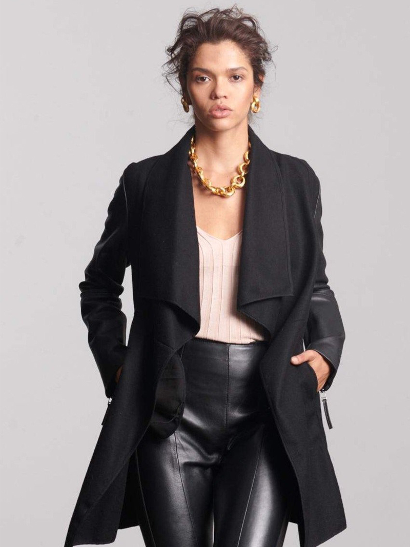 Stanzee Waterfall Coat - Wesson